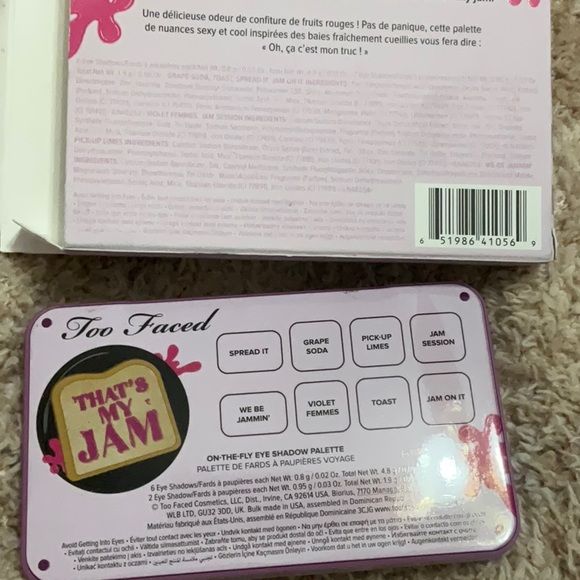 Too Faced That’s My Jam Eyeshadow palette - Picture 6 of 6